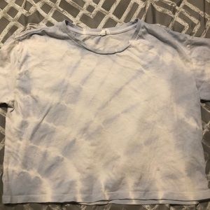 Tie dye cropped top
